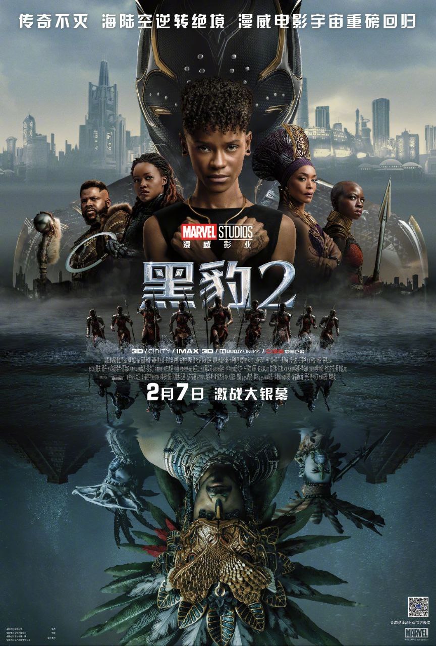 黑豹2(2022)[高清1080P][正式版][无广告][官方中字和外挂字幕]下载 电影 第1张
