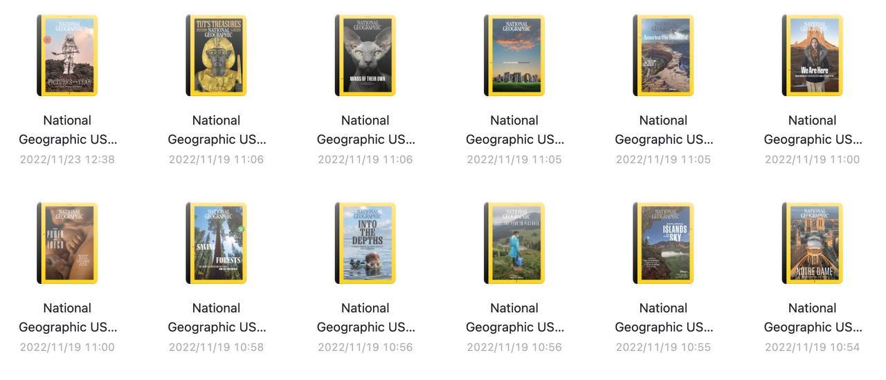 美国国家地理杂志(2022全年) 电子书 第1张