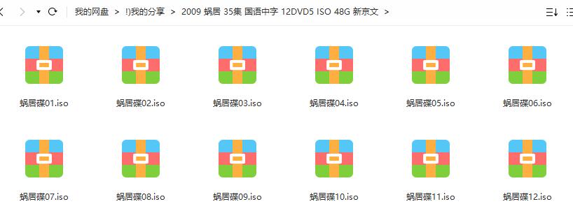 蜗居(2009)(35集全)国语中字 12DVD5 ISO 48G 原盘 新京文 电视剧 第3张