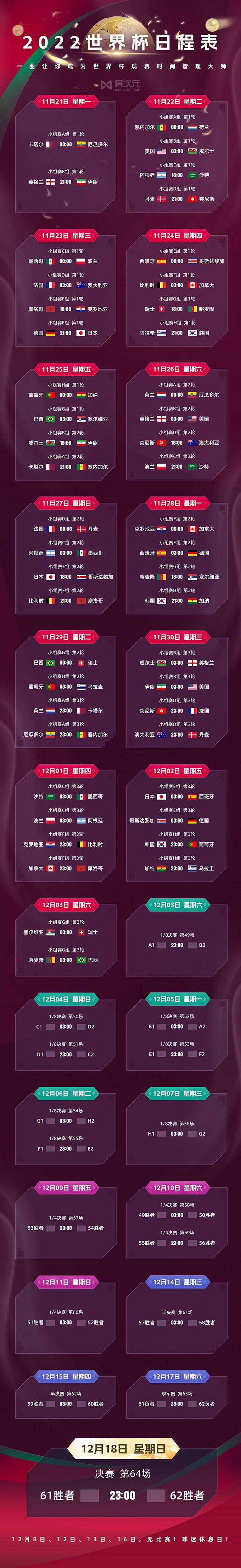 【世界杯】⚽️2022卡塔尔世界杯赛事直播⚽️[附赛程表] 体育 第2张